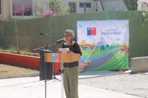 Sra. Odila Rivera Pdta. Junta de Vecinos La Chimba